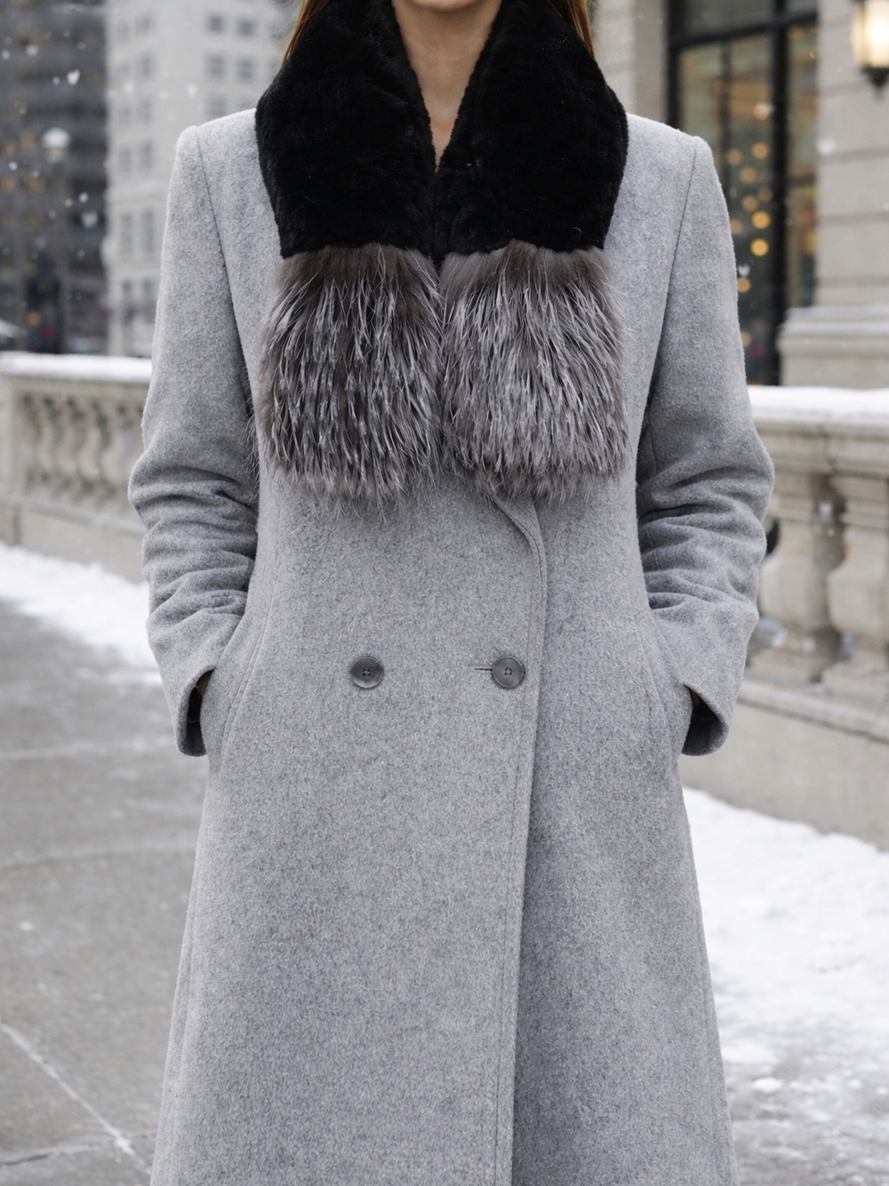 Surrell Fur Winter Scarf